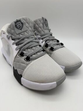 Nike Three-Quarter High Lebron Witness Viii, White/Black Grey, FB2239-100, 10.5